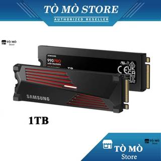 Ổ cứng SSD Samsung 990 PRO 1TB Kèm Tản Heatsink Chính Hãng - PCIe Gen 4.0 x4 NVMe M.2 2280 - Bảo hành 5 năm