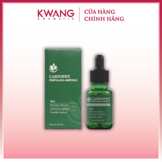  Serum Caryophy Giảm Mụn Mờ Thâm Se Khít Lỗ Chân Lông Portulaca Ampoule 30ml Hàn Quốc 