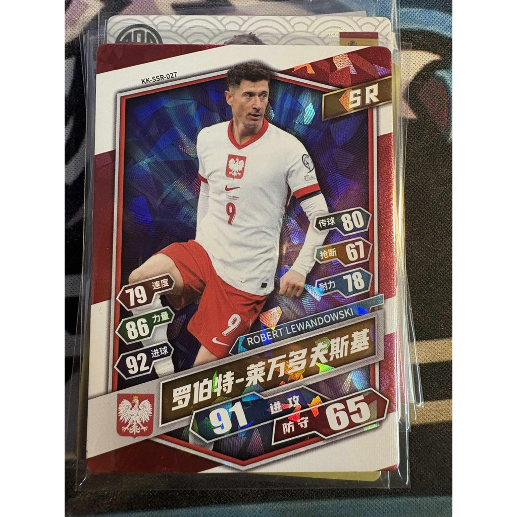[UNLICEN] Thẻ Bóng Đá #M649 Robert Lewandowski Poland