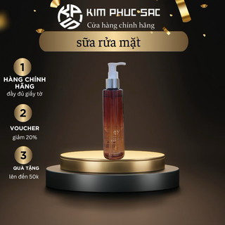  Sữa rửa mặt tạo bọt giúp giảm mụn dưỡng ẩm làm sáng da KIM PHỤC SẮC Luxyry dung tích 150ml 