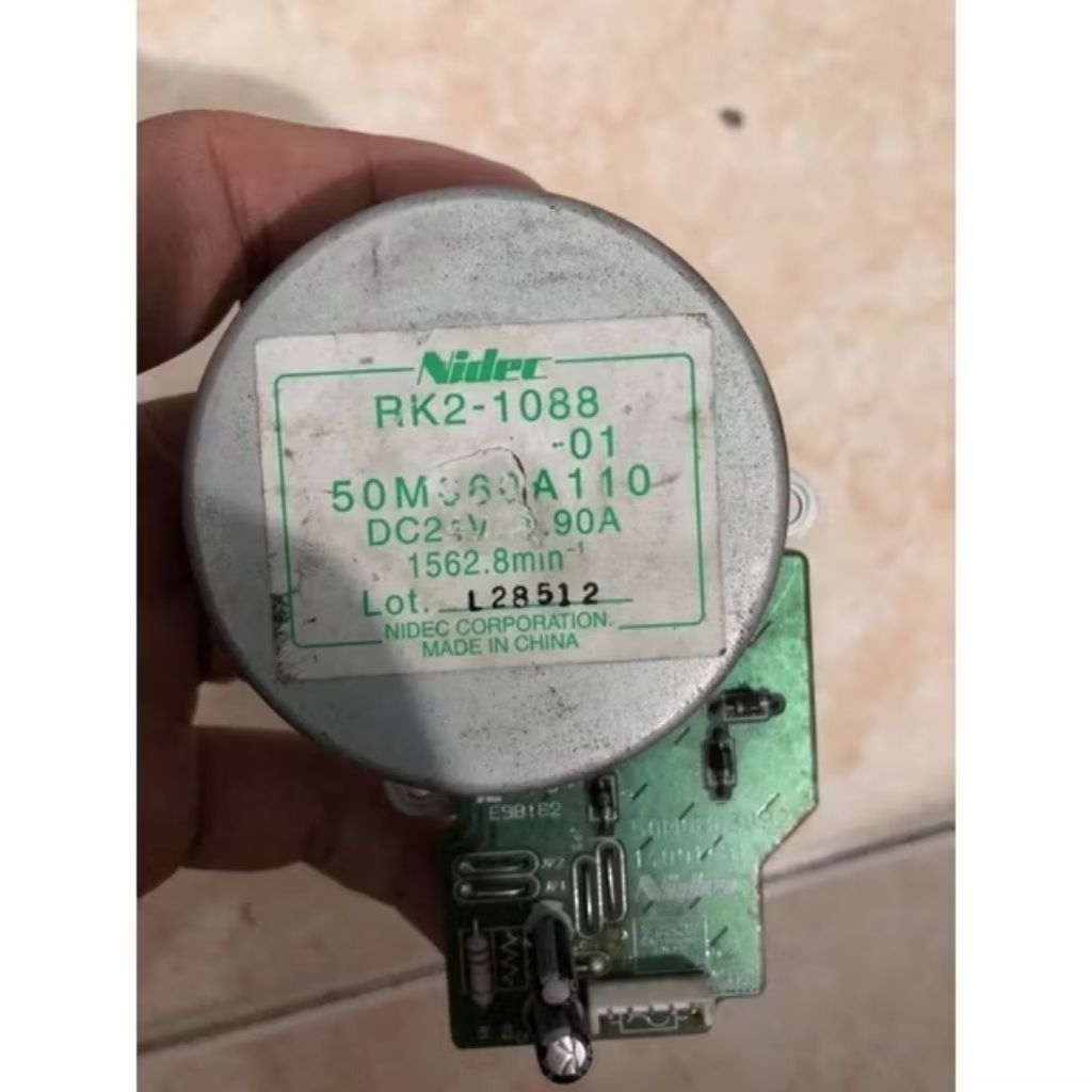​[MOTOR BRUSHLESS] ⚙️ Motor Nidec 24V 1560RPM Tháo Máy Photocopy - Trục 8mm Siêu Bền 📠