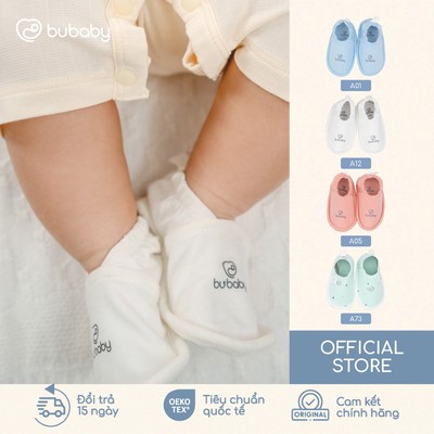 Giày vải sợi tre thay thế tất sơ sinh BU Baby ABB420000 | Phụ kiện BU Baby chính hãng