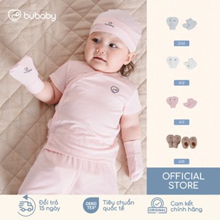BU Baby Phụ kiện chính hãng Bộ bao chân, bao tay mềm mịn thoáng mát I ASR400002