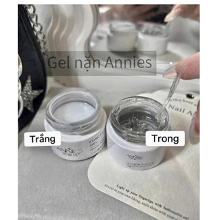  Gel nặn Annies chính hãng 20g - Gel nặn nail định hình màu trắng trong suốt trang trí móng 
