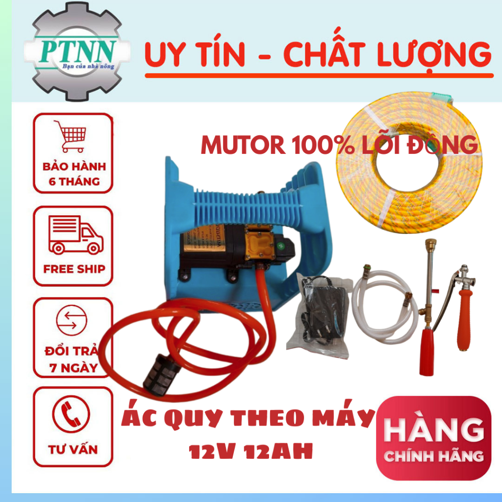 Bình xách tay Mini 12V 12AH cực mạnh