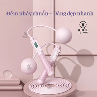  Dây nhảy thể dục đếm số không dây,có dây nhảy thể lực tính calo giảm cân cadio tại nhà nam nữ 