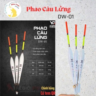  Phao Câu Lửng YG  DW- 01  chính hãng ,chất liệu Nano thích hợp câu cá trắm đen ăn lửng 
