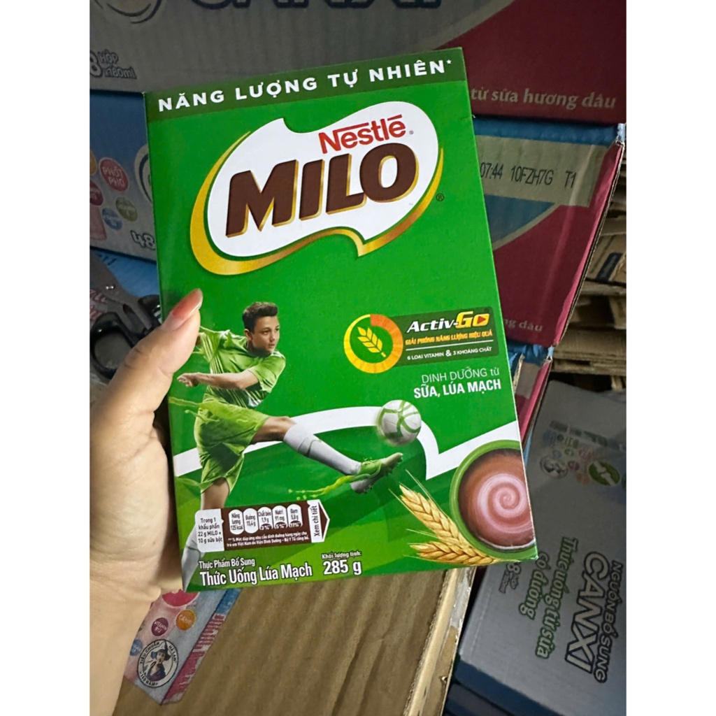 Milo Hộp Giấy 285g -85K