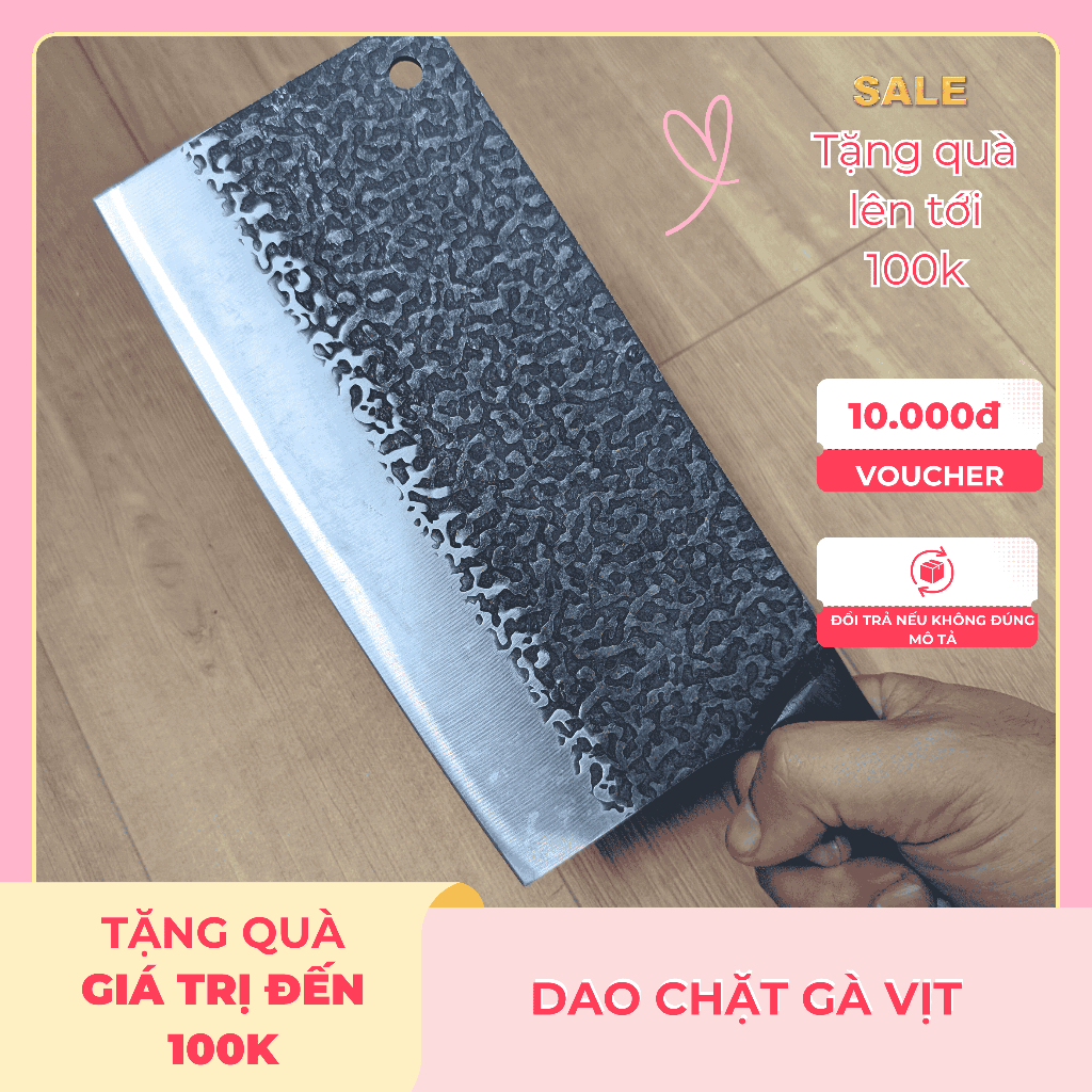 Dao chặt gà vịt, ngan ngỗng, chó mèo... Nhật bản, hàng bãi đẹp xịn xò