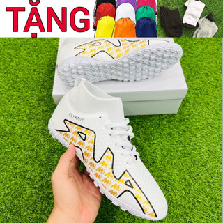 Giày bóng đá TẶN TÚI+TẤT,giày đá banh CAO CỔ, giày đá bóng đế cao su đã khâu full đế