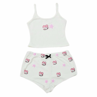  |BAOBEII.GU| Đồ bộ hai dây quần ngắn nhiều hình cute_ có bigsize 