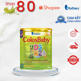 Sữa công thức Colosbaby Gold D3K2 800g, Phát triển hệ xương - Vitadairy- Chính Hãng- Giá Hợp Lý.
