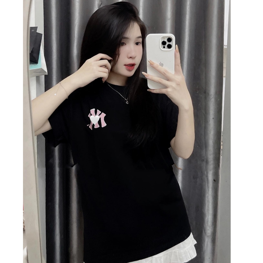 [Hàng L.1] Áo Thun N.Y Xanh Hồng Chất Đẹp Nam Nữ ROMANCE STUDIO Form Rộng Chất Vải Cotton 260GSM Cao Cấp Full Tag Mác | BigBuy360 - bigbuy360.vn