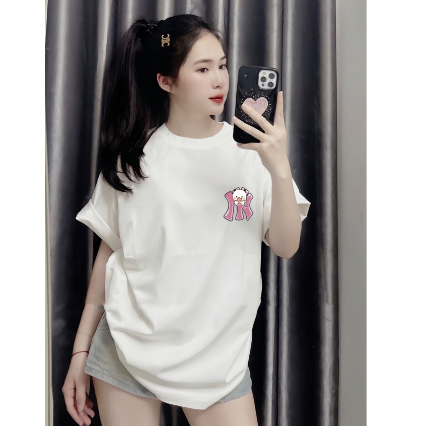 [Hàng L.1] Áo Thun N.Y Xanh Hồng Chất Đẹp Nam Nữ ROMANCE STUDIO Form Rộng Chất Vải Cotton 260GSM Cao Cấp Full Tag Mác | BigBuy360 - bigbuy360.vn