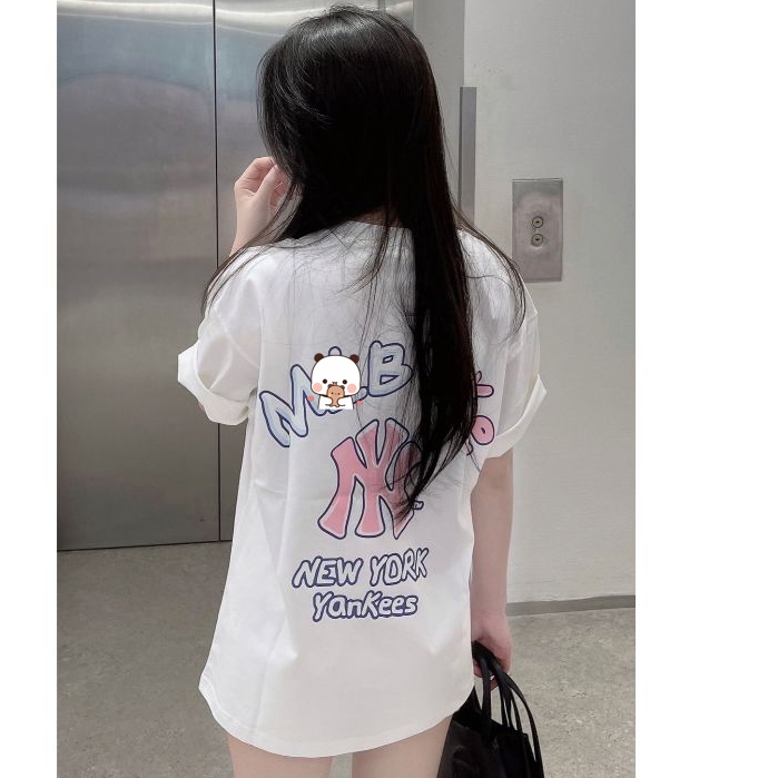 [Hàng L.1] Áo Thun N.Y Xanh Hồng Chất Đẹp Nam Nữ ROMANCE STUDIO Form Rộng Chất Vải Cotton 260GSM Cao Cấp Full Tag Mác | BigBuy360 - bigbuy360.vn