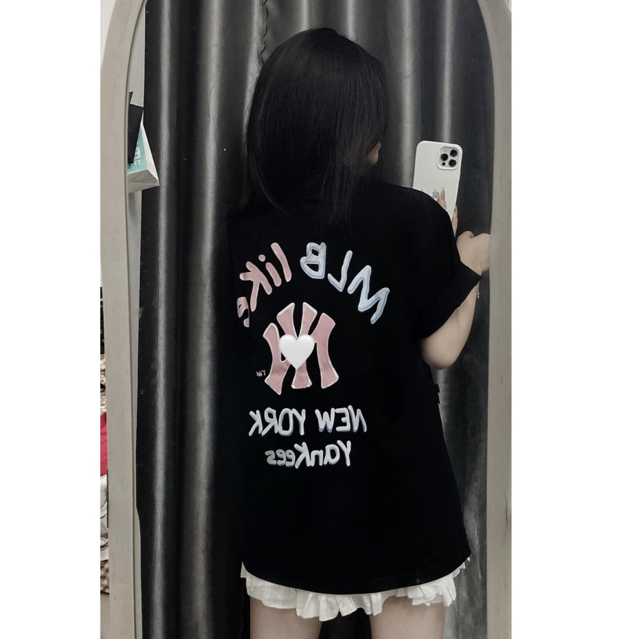 [Hàng L.1] Áo Thun N.Y Xanh Hồng Chất Đẹp Nam Nữ ROMANCE STUDIO Form Rộng Chất Vải Cotton 260GSM Cao Cấp Full Tag Mác | BigBuy360 - bigbuy360.vn