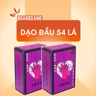 [Che tên] Bộ bài drinking game Dạo Đầu datenightideas cho cặp đôi hẹn hò 54 lá