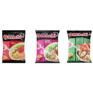  COMBO 15 Gói Mì Khoai Tây Omachi 80Gam– Mì Ăn Liền Từ Khoai Tây Sợi Dai Ngon Hương Vị Đậm Đà 