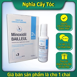  Dung dịch Minoxidil 2% Bailleul  60ml  