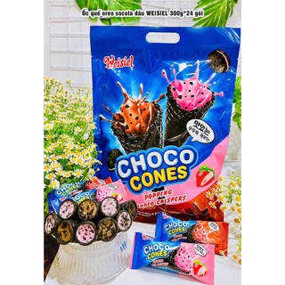  Bánh Ốc Quế Hàn Quốc WIESIEL 300g   OREO SOCOLA DÂU   