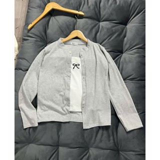  Set Áo Khoác Cardigan Trơn Nhiều Màu Mix Áo 2 Dây Bún Thêu Nơ Mẫu Mới 2025 Cho Bạn Nữ 