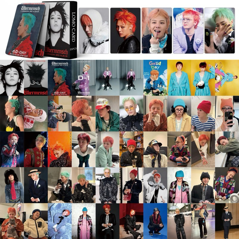 Set 55 lomo card Bigbang G-DRAGON - POWER 2025