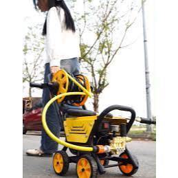 Máy Rửa Xe Công Nghiệp Kushima Công Suất Lớn , Tầm Phun Xa 10M, Xịt Rửa Ô Tô, Xe Máy, Chuồng Trại