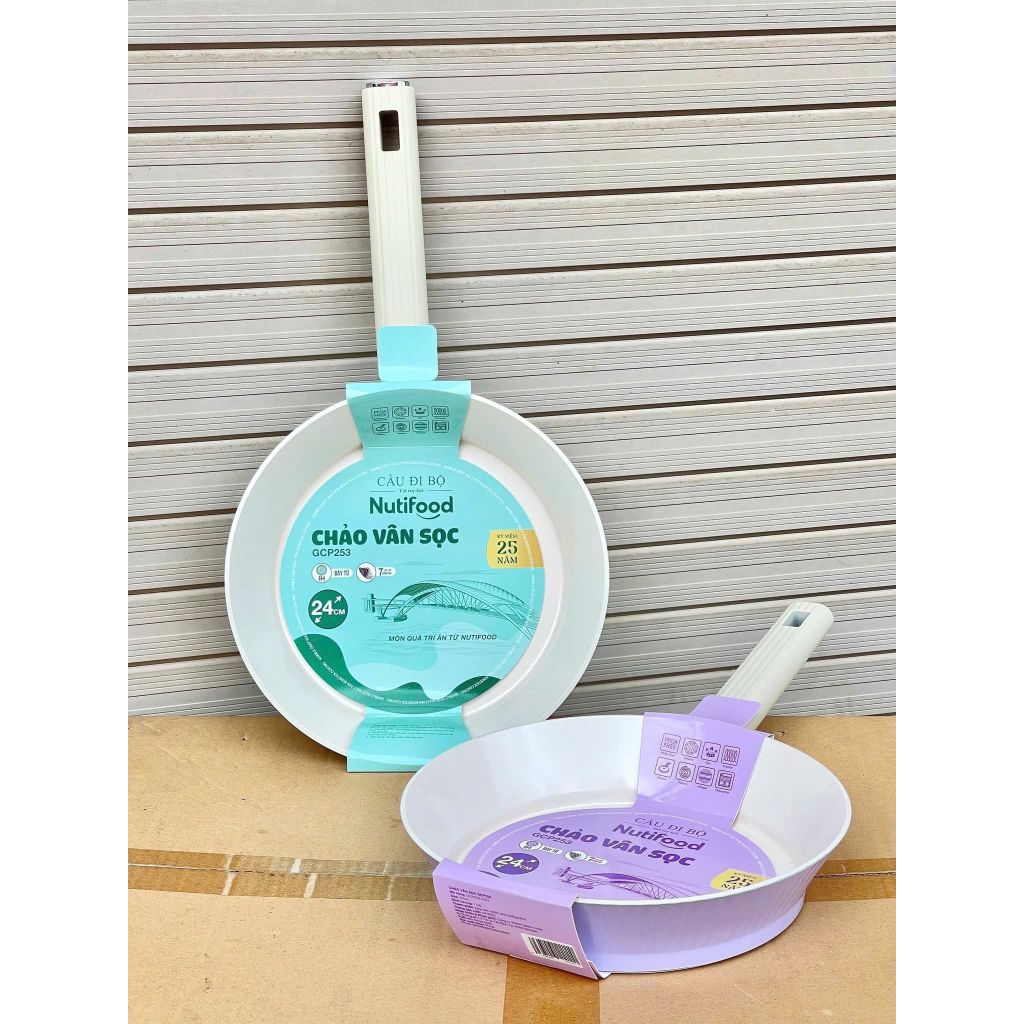 Chảo vân sọc 24cm Green Cook