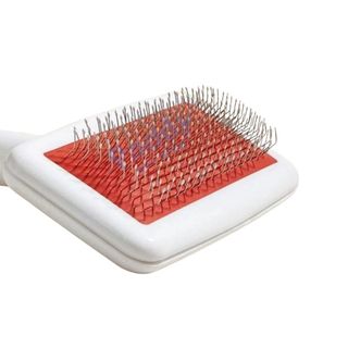 Lược trắng chấm bi chải lông chó mèo