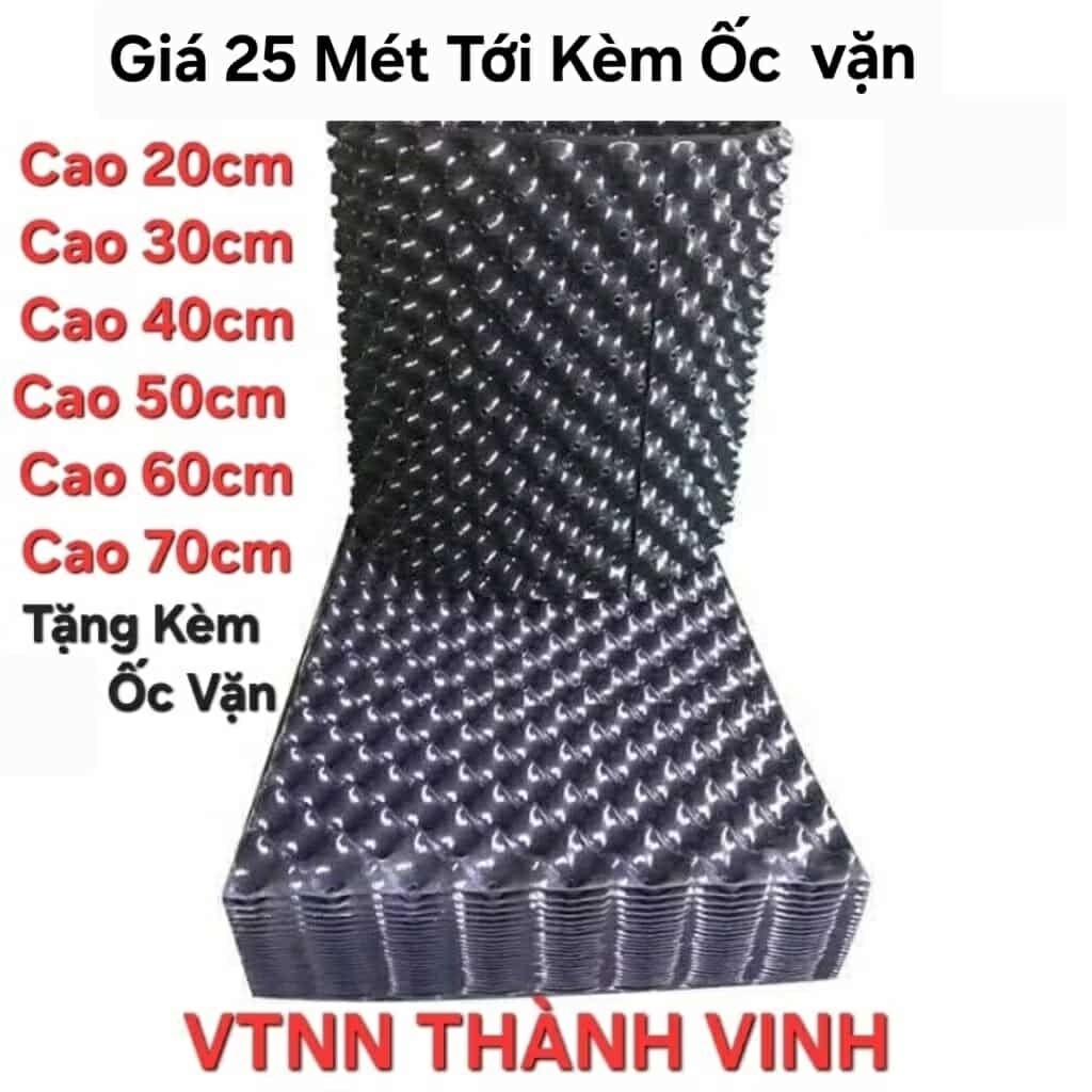 [ GIÁ SỈ ] 25 Mét Bầu Ươm Cây Cao 20cm đến Cao 60cm + Dày 0.7mm + Kèm 100 ốc - KIỂM TRA HÀNG TRƯỚC K
