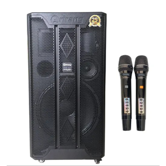 Loa Karaoke Arirang MK3 Max Bass 40cm Công Suất 1400W - Tặng kèm micro UHF cao cấp, chính hãng