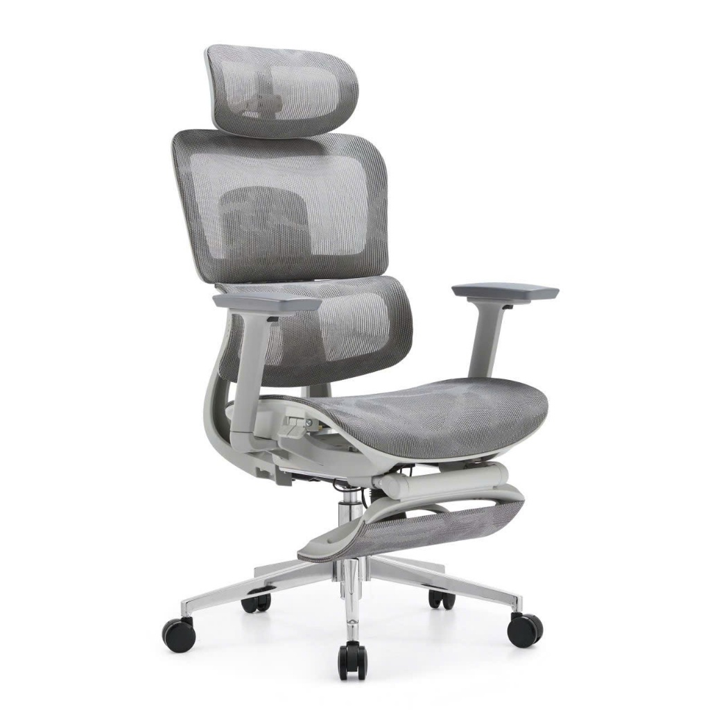 Ghế công thái học One Chair VGL303plus chân hợp kim nhôm cao cấp, tùy chỉnh đỡ lưng linh hoạt, lưới Cloud mesh | BigBuy360 - bigbuy360.vn