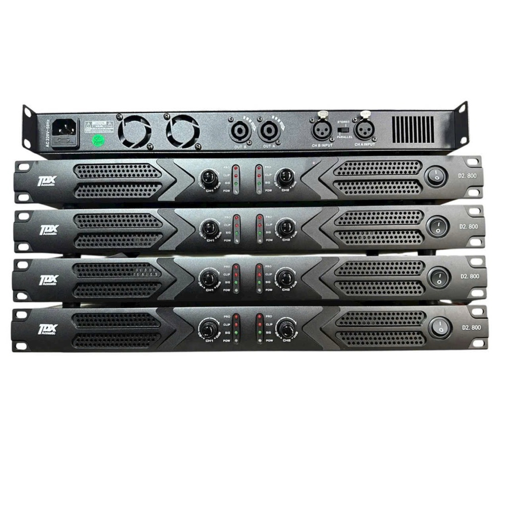 Cục đẩy công suất 1u 2kenh 2000w Nguồn Xung