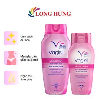  Dung dịch vệ sinh phụ nữ Vagisil Ultra Fresh Daily Intimate Wash  240ml 354ml  