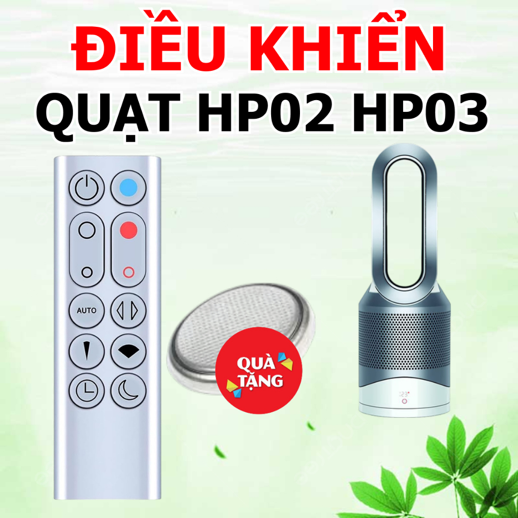 Điều khiển từ xa cho quạt kiểm lọc Dyson HP02 HP03 - Remote Control