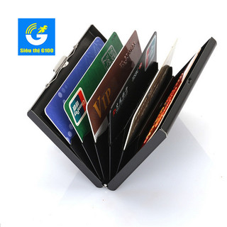 💳Ví namecard đựng thẻ thành viên thẻ ngân hàng đen Titan cao cấp