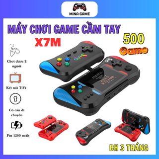 Máy Chơi Game Cầm Tay mini X7M - Hơn 500 Game Màn Hình HD Phiên Bản Mới Nhất 2025