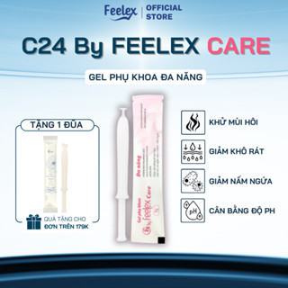 Dung dịch vệ sinh phụ nữ đũa thần inner C24 By Feelex Care, vệ sinh vùng kín an toàn, tiện lợi