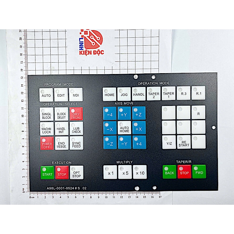 A98L-0001-0524#S 02 BÀN PHÍM MÁY CNC FANUC