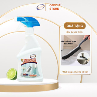 Xịt Tẩy Cặn Canxi Beecok Hương Chanh Dung Tích 500ml Tẩy Cặn Inox, Vách Kính, Vệ Sinh Nhà Tắm