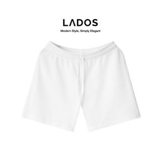 Quần đùi thun nam LADOS-4200 chất thun waffle cao cấp, form basic dễ phối đồ, quần đùi thể thao, mặc nhà