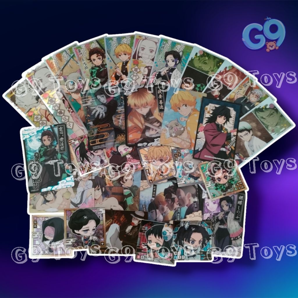 Card, Sticker Demon Slayer Kimetsu no Yaiba