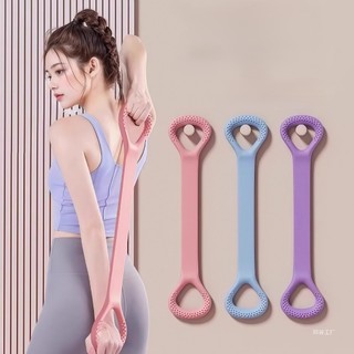  Dây số 8 Silicone Kháng Lực Đàn Hồi Tập Gym Yoga Mở Vai Tập Tay Tập Mông Đa Năng  LOẠI DÀY  