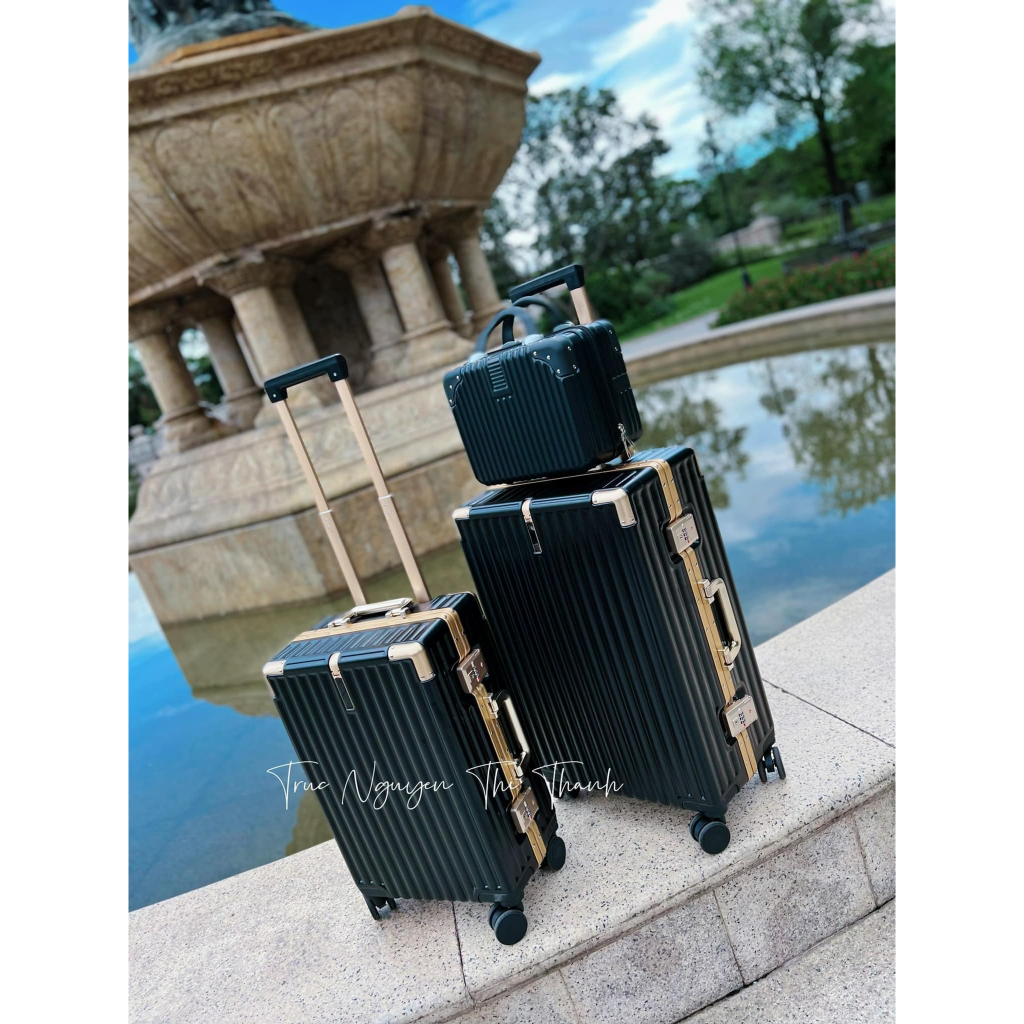 Vali khung nhôm khóa sập REMOWA KHUNG NHÔM CAO CẤP Sata korea ( CHỐNG BỂ VỠ,CHỐNG RẠCH MÓC HÀNH LÝ)