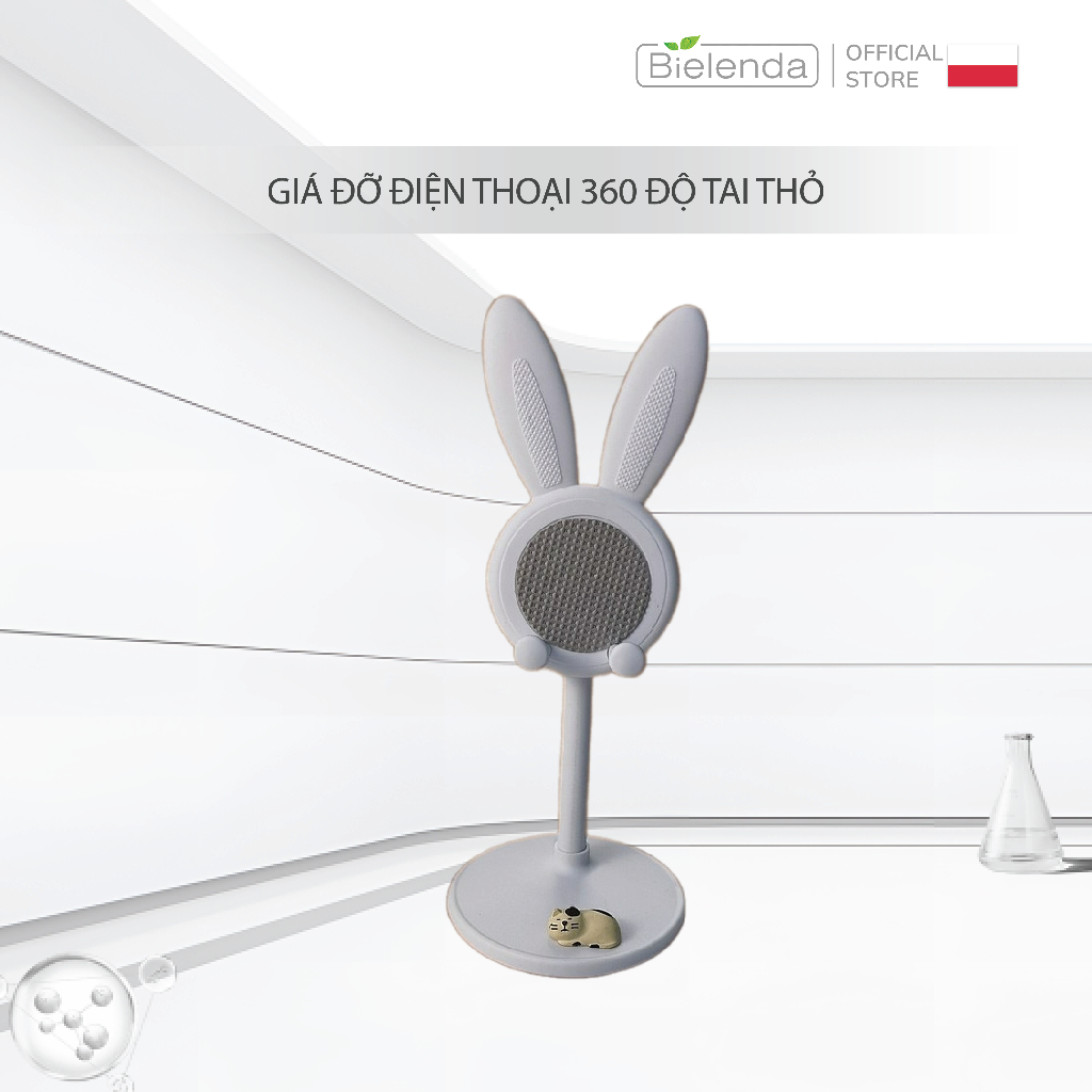 [QUÀ TẶNG KHÔNG BÁN] Giá đỡ điện thoại 360 độ tai thỏ