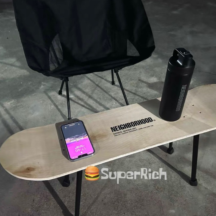 [ Table Sofa ] Bàn gấp Ván trượt Neighborhood camping cao cấp | Skateboard Table