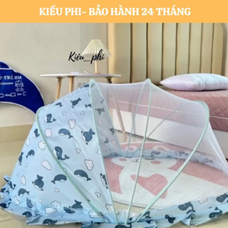 Màn chụp tự bung cho bé cao cấp gấp gọn - Mùng ngủ chống muỗi bé sơ sinh, bé lớn Kiều Phi