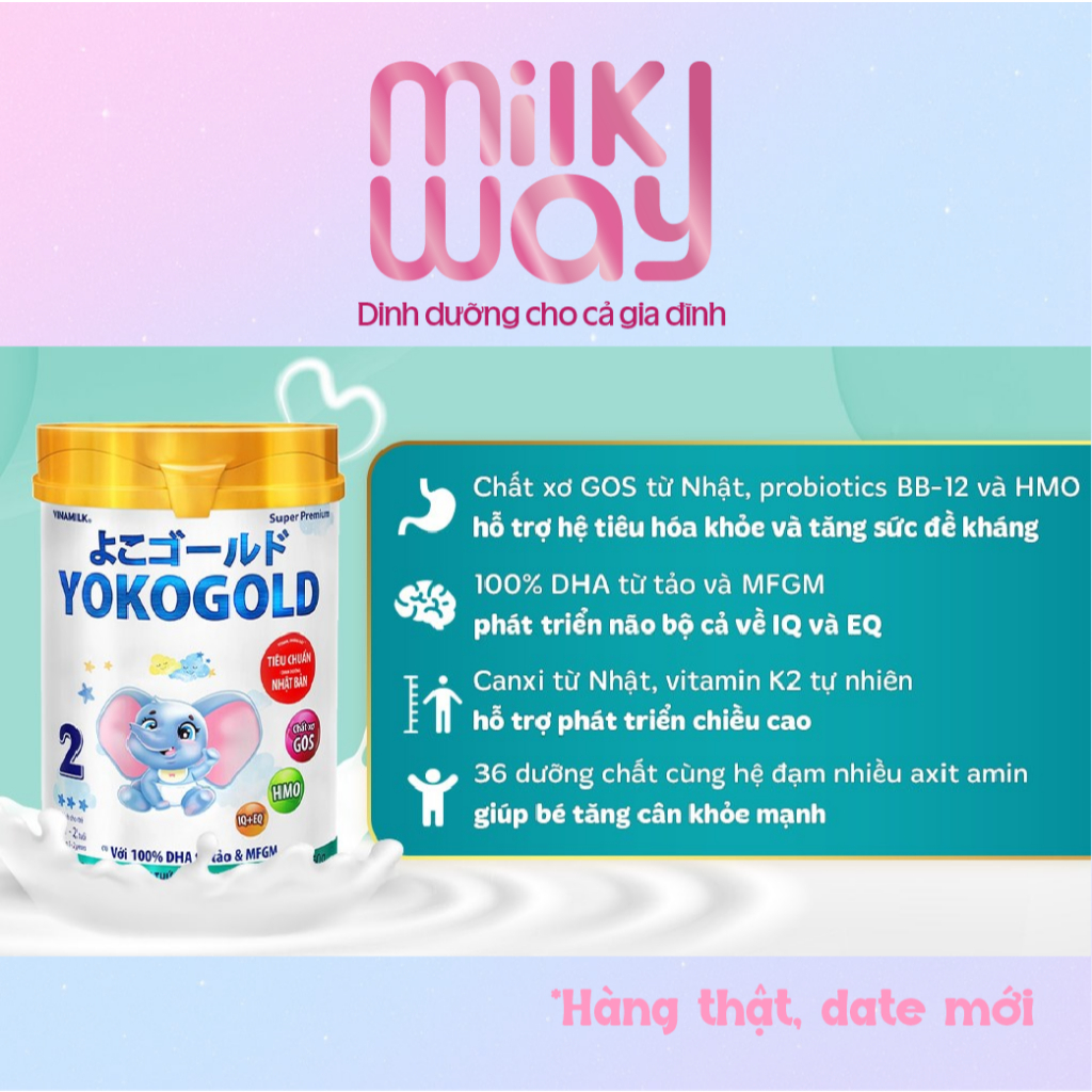 Sữa bột Vinamilk Yoko Gold số 1 350g