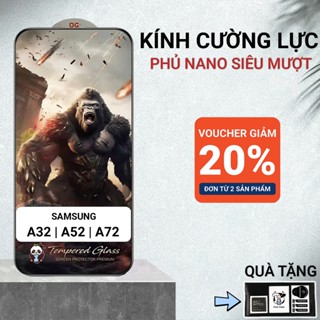 Cường lực Samsung A32, A52, A72, A52S 5G|4G Pancase chiến binh full màn | Miếng kính dán bảo vệ màn hình cho ss galaxy