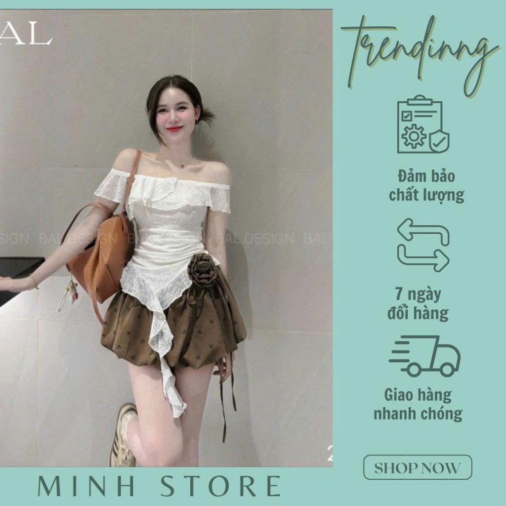 Set đồ nữ sang chảnh, set đồ nữ mùa hè Minh shop